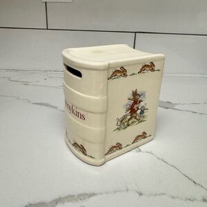 Cream Ceramic Beatrix Potter Bookend